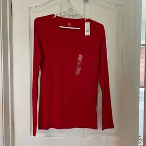 BRAND NEW Gap red long sleeve